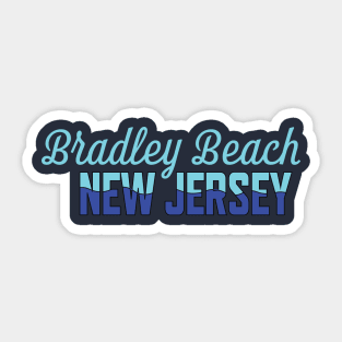 Bradley Beach New Jersey Sticker